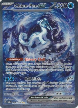 SV Paldea Evolved 261/193 Chien-Pao ex (Alternative Art, Full Art)