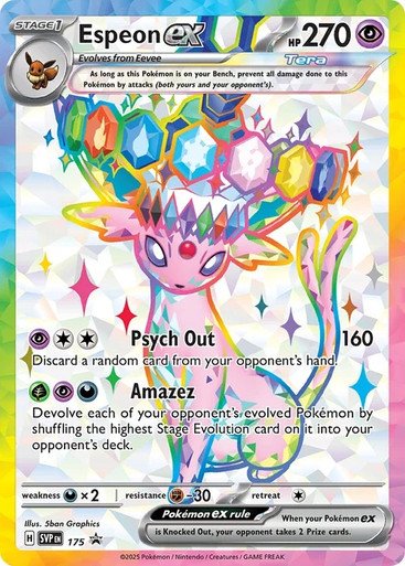 Scarlet & Violet Promo SVP175 Espeon ex