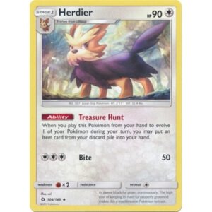 Sun and Moon (Base Set) 104/149 Herdier