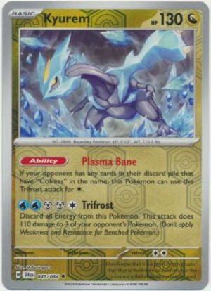 SV Shrouded Fable 047/064 Kyurem (Reverse Holo)