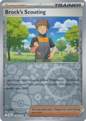 SV Journey Together 146/159 Brock's Scouting (Reverse Holo)