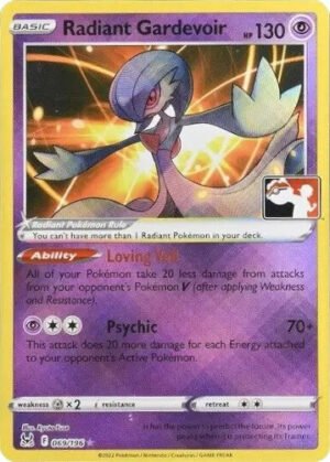 SWSH Lost Origin 069/196 Radiant Gardevoir (Prize Pack League Promo)