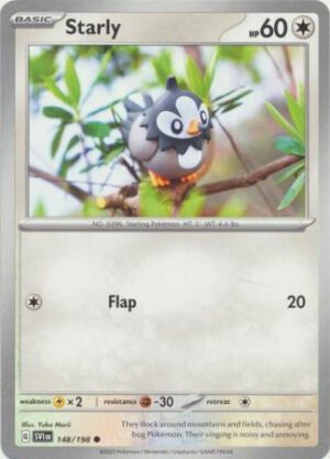 Scarlet & Violet (Base Set) 148/198 Starly