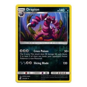 SM Unified Minds 134/236 Drapion (Reverse Holo)