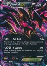 XY Base Set 79/146 Yveltal EX (Half Art)