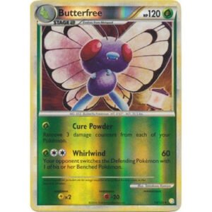 HeartGold & SoulSilver 16/123 Butterfree (Reverse Holo)