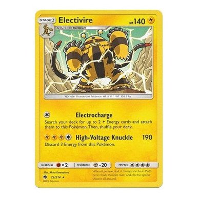 SM Lost Thunder 72/214 Electivire