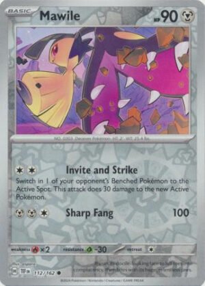 SV Temporal Forces 112/162 Mawile (Reverse Holo)