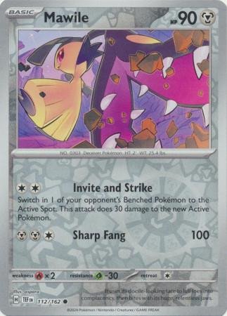 SV Temporal Forces 112/162 Mawile (Reverse Holo)