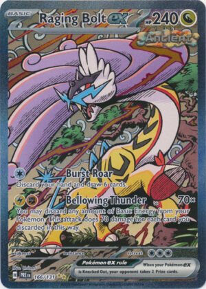 SV Prismatic Evolutions 166/131 Raging Bolt ex (Alternative Art, Full Art)