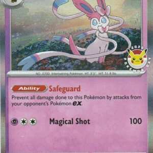 SV Prismatic Evolutions 040/131 Sylveon (Holo Pokemon Day 2025 Stamp)