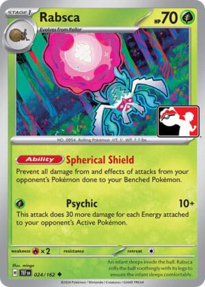 SV Temporal Forces 024/162 Rabsca (Prize Pack League Promo Non-Holo)