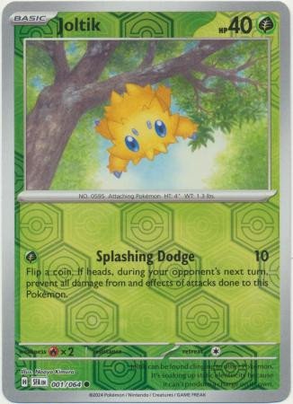 SV Shrouded Fable 001/064 Joltik (Reverse Holo)