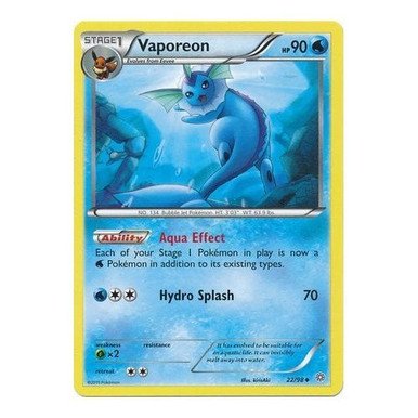 XY Ancient Origins 022/98 Vaporeon (Non-Holo)