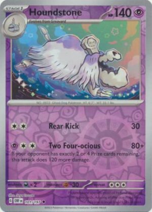 SV Obsidian Flames 101/197 Houndstone (Reverse Holo)