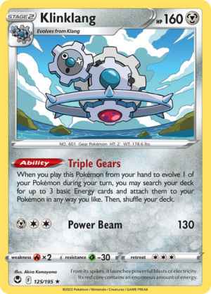 SWSH Silver Tempest 125/195 Klinklang