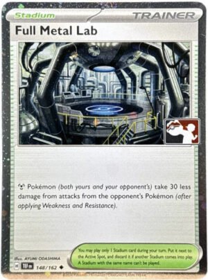 SV Temporal Forces 148/162 Full Metal Lab (Prize Pack League Promo Cosmo Holo)