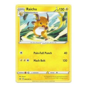 Sword & Shield (Base) 066/202 Raichu