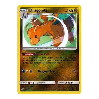 SM Team Up 119/181 Dragonite (Reverse Holo)