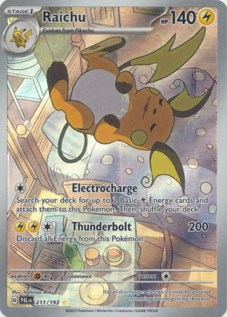 SV Paldea Evolved 211/193 Raichu (Illustration Rare)