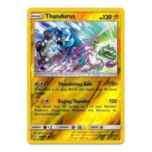 SM Unified Minds 068/236 Thundurus (Reverse Holo)