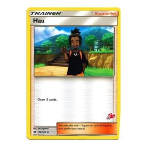 Sun and Moon (Base Set) 120/149 Hau (Charizard Symbol 41)