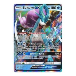 SM Lost Thunder 60/214 Suicune GX (Half Art)