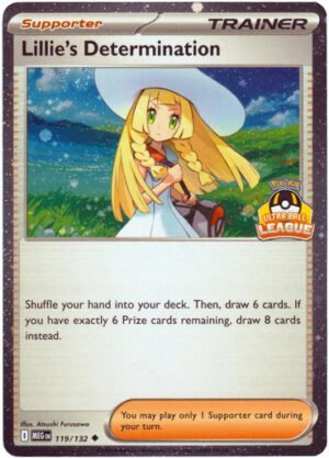 Mega Evolution 119/132 Lillie's Determination (Ultra Ball League Promo)