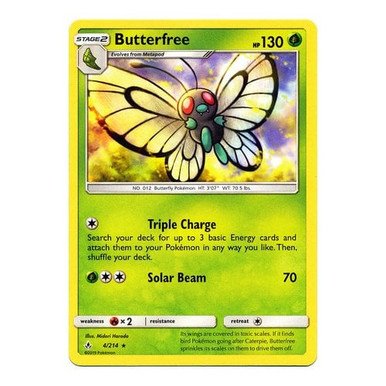 SM Unbroken Bonds 004/214 Butterfree