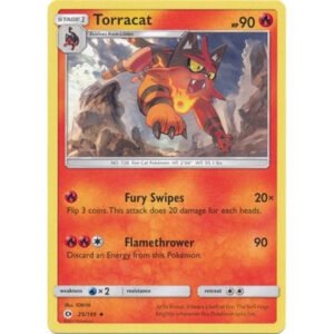 Sun and Moon (Base Set) 25/149 Torracat (Non-Holo)