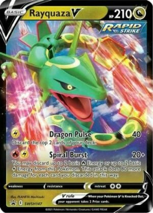 Sword & Shield Promo SWSH147 Rayquaza V
