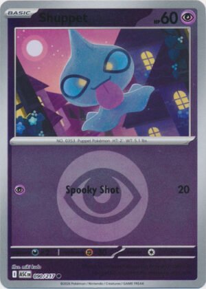 ME Ascended Heroes 090/217 Shuppet (Reverse Holo ENERGY SYMBOL)