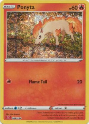TCG Classic Collection: Charizard Deck 004/034 Ponyta (Holo)