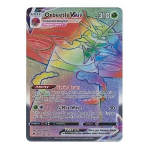 Vivid Voltage 186/185 Orbeetle VMAX (Rainbow Rare)