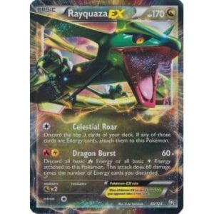 Dragons Exalted 85/124 Rayquaza EX (Half Art)