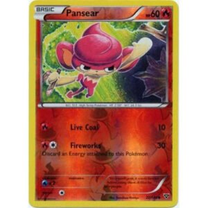 XY Base Set 22/146 Pansear (Reverse Holo)