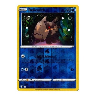Darkness Ablaze 040/189 Relicanth (Reverse Holo)