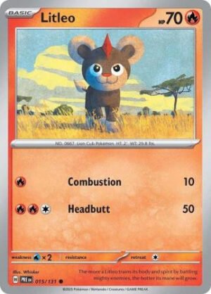 SV Prismatic Evolutions 015/131 Litleo