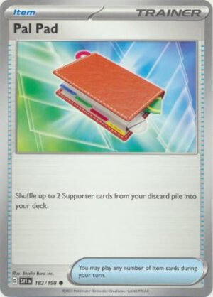 Scarlet & Violet (Base Set) 182/198 Pal Pad