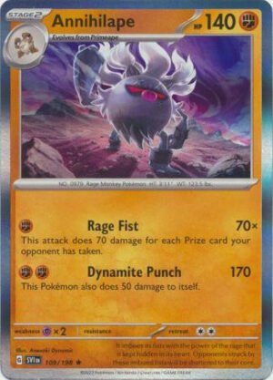 Scarlet & Violet (Base Set) 109/198 Annihilape (Holo)