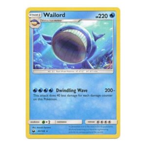 SM Celestial Storm 40/168 Wailord (Non-Holo)