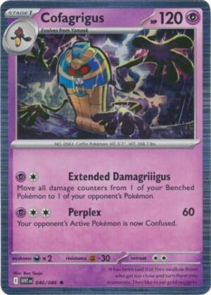 SV White Flare 040/086 Cofagrigus (Tinsel Holo)