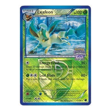 Plasma Freeze 11/116 Leafeon (State, Province League Promo STAFF)