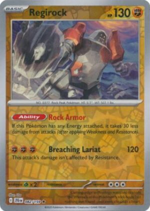 SV Journey Together 082/159 Regirock (Reverse Holo)