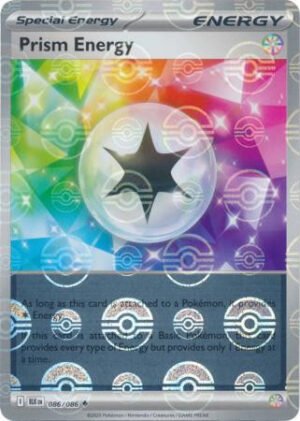 SV Black Bolt 086/086 Prism Energy (POKE BALL Reverse Holo)