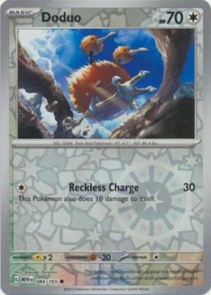 Scarlet & Violet 151 084/165 Doduo (Reverse Holo)