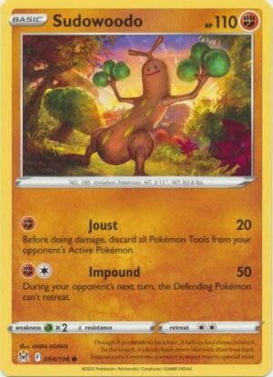 SWSH Lost Origin 094/196 Sudowoodo
