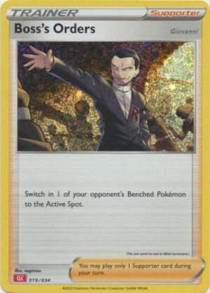 TCG Classic Collection: Charizard Deck 019/034 Boss's Orders [Giovanni] (Holo)