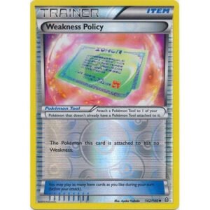 XY Primal Clash 142/160 Weakness Policy (Reverse Holo)