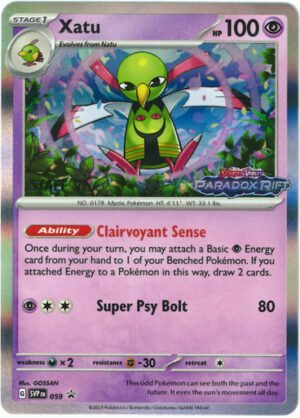 Scarlet & Violet Promo SVP059 Xatu (STAFF)